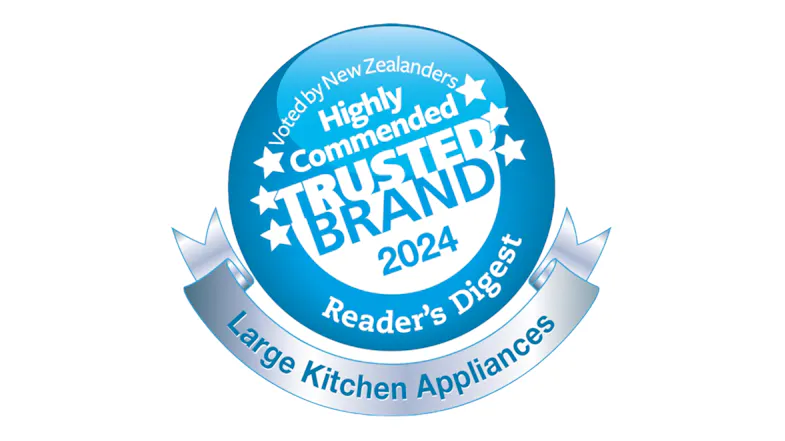 Award badge featuring trusted brand recognition text Award badge featuring trusted brand recognition text