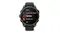Front view of the Garmin smartwatch showing Trail Run option highlighted in red Front view of the Garmin smartwatch showing Trail Run option highlighted in red