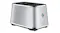 A Breville 2-slice toaster with a green circular button A Breville 2-slice toaster with a green circular button