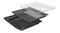 Included oven accessories for the Neff N 90 compact oven, featuring a wire rack, Air Fry tray, and baking tray Included oven accessories for the Neff N 90 compact oven, featuring a wire rack, Air Fry tray, and baking tray