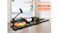 Water rower with key features highlighted: LED display, foldable design, Bluetooth connectivity, and Kinomap app compatibility Water rower with key features highlighted: LED display, foldable design, Bluetooth connectivity, and Kinomap app compatibility