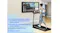 User exercising on a treadmill with app-controlled speed settings and personalised workout data User exercising on a treadmill with app-controlled speed settings and personalised workout data