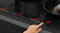 Close-up of the Fisher & Paykel cooktop touch controls. A hand adjusts the settings Close-up of the Fisher & Paykel cooktop touch controls. A hand adjusts the settings