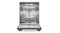 Front-facing view of the Fisher & Paykel dishwasher with the door open Front-facing view of the Fisher & Paykel dishwasher with the door open