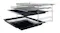 Diagram view highlighting a multi-level wire rack system with baking trays Diagram view highlighting a multi-level wire rack system with baking trays