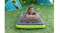 A portable air mattress and pillow providing comfortable sleeping support at a forest campsite A portable air mattress and pillow providing comfortable sleeping support at a forest campsite