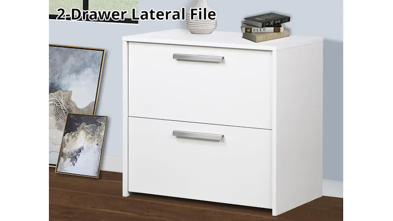 2-drawer lateral file cabinet with metal handles in a modern home office setting 2-drawer lateral file cabinet with metal handles in a modern home office setting