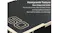 Close-up of the black non-slip honeycomb textured surface on a wooden plyo box for enhanced grip and stability Close-up of the black non-slip honeycomb textured surface on a wooden plyo box for enhanced grip and stability