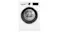 Bosch Series 6 front loader washing machine and dryer combo in white, shown from the front Bosch Series 6 front loader washing machine and dryer combo in white, shown from the front