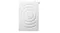 Side profile of the Bosch washer dryer combo featuring Bosch AntiVibration sidewall design Side profile of the Bosch washer dryer combo featuring Bosch AntiVibration sidewall design