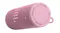 Angled close-up of the pink JBL Grip speaker lying horizontally, showing the top control buttons Angled close-up of the pink JBL Grip speaker lying horizontally, showing the top control buttons