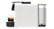 Side profile of a DeLonghi Nespresso Essenza Mini espresso machine with a filled cup Side profile of a DeLonghi Nespresso Essenza Mini espresso machine with a filled cup