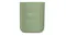 Front view showcasing a cylindrical Moss St. scented candle Front view showcasing a cylindrical Moss St. scented candle