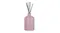 Front view showcasing a Moss St. reed diffuser with black sticks Front view showcasing a Moss St. reed diffuser with black sticks