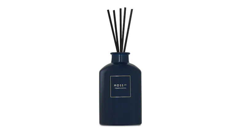 A view of the Moss St. Mini Reed Diffuser A view of the Moss St. Mini Reed Diffuser