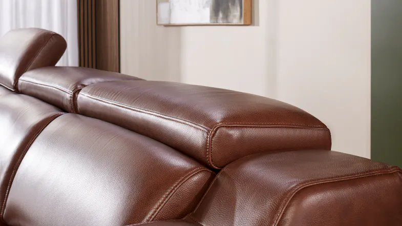 Pierce 3.5 Seater Leather Electric Recliner Sofa Pierce 3.5 Seater Leather Electric Recliner Sofa