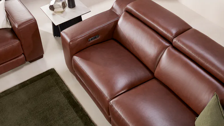Pierce 3.5 Seater Leather Electric Recliner Sofa Pierce 3.5 Seater Leather Electric Recliner Sofa