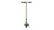 Front view of a green Razor E90 Electric Scooter with black handlebars and a front wheel Front view of a green Razor E90 Electric Scooter with black handlebars and a front wheel