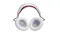 A view of the headset with its earpiece swivelled inwards A view of the headset with its earpiece swivelled inwards