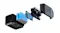 Expanded view of Anker SOLIX portable power station showing battery cells, circuit boards, and outer casing Expanded view of Anker SOLIX portable power station showing battery cells, circuit boards, and outer casing