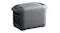 Rear-left angled view of Anker SOLIX portable power station, highlighting the side storage compartment and casing Rear-left angled view of Anker SOLIX portable power station, highlighting the side storage compartment and casing