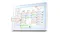 A Jackson Oneplace 10" Digital Family Calendar in a sleek white colour A Jackson Oneplace 10" Digital Family Calendar in a sleek white colour