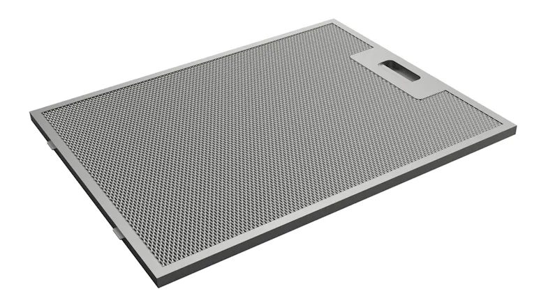 One of the removable grease filters One of the removable grease filters