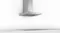 A view of the wall mounted rangehood in a brightly lit modern kitchen A view of the wall mounted rangehood in a brightly lit modern kitchen