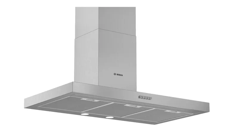 A view of the Bosch Series 2 90cm Non-Silent Wall Mounted Rangehood with Onboard Motor A view of the Bosch Series 2 90cm Non-Silent Wall Mounted Rangehood with Onboard Motor