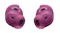 Rear view of the Rosewood Mauve Bose QuietComfort earbuds displaying the ear tips, sensors, and ergonomic fit Rear view of the Rosewood Mauve Bose QuietComfort earbuds displaying the ear tips, sensors, and ergonomic fit