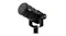 A RODE PodMic Dynamic Podcast Microphone in a sleek black colour A RODE PodMic Dynamic Podcast Microphone in a sleek black colour