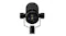Rear view of the microphone showcasing XLR and USB connection ports Rear view of the microphone showcasing XLR and USB connection ports