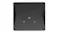 Bottom view showing the flat panel casing of the RODE audio console Bottom view showing the flat panel casing of the RODE audio console