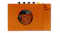 Front view of the We Are Rewind Serge Bluetooth cassette player in orange, featuring a retro design Front view of the We Are Rewind Serge Bluetooth cassette player in orange, featuring a retro design