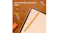Yellow pencil-style stylus resting on a digital notebook screen surrounded by office supplies Yellow pencil-style stylus resting on a digital notebook screen surrounded by office supplies