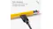 Close-up of a black USB-C cable plugged into a yellow ZAGG stylus for fast charging Close-up of a black USB-C cable plugged into a yellow ZAGG stylus for fast charging