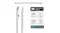 ZAGG stylus featured alongside icons for battery, USB-C charging, and 2-year warranty ZAGG stylus featured alongside icons for battery, USB-C charging, and 2-year warranty