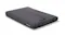 Angled view of a charcoal grey Lenovo laptop sleeve with a front pocket, zipper closure, and carrying handles Angled view of a charcoal grey Lenovo laptop sleeve with a front pocket, zipper closure, and carrying handles