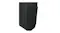 Close-up of black Lenovo gaming backpack side pocket and reinforced bottom panel Close-up of black Lenovo gaming backpack side pocket and reinforced bottom panel