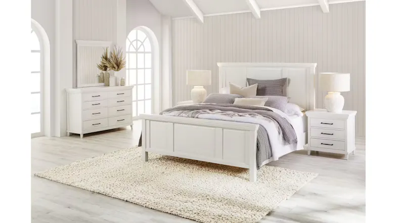 Bedroom scene featuring Bayswater Bed Frame Bedroom scene featuring Bayswater Bed Frame