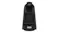 Compact black DeLonghi Essenza Mini espresso maker facing forward Compact black DeLonghi Essenza Mini espresso maker facing forward