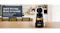 DeLonghi Essenza Mini Machine on wooden counter with text "Quick Brewing, Ready in Seconds" DeLonghi Essenza Mini Machine on wooden counter with text "Quick Brewing, Ready in Seconds"