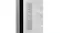 Close-up view of the refrigerator door edge featuring a digital control panel Close-up view of the refrigerator door edge featuring a digital control panel