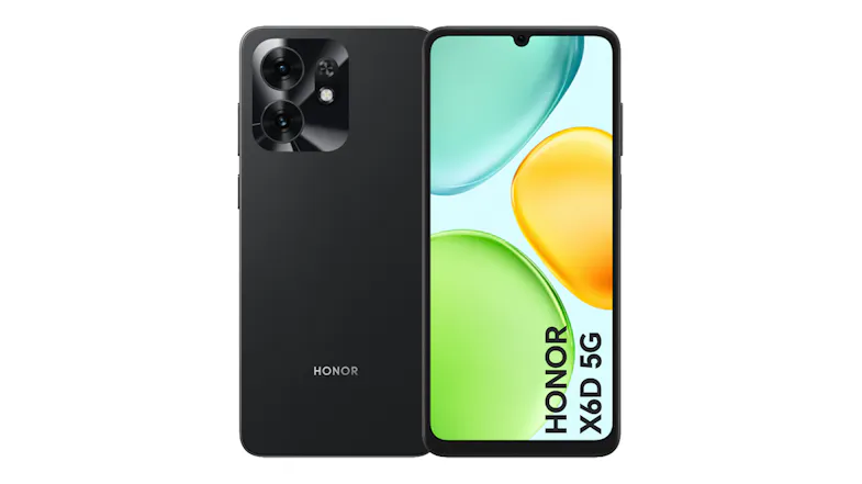 Front and back view of the smartphone side by side Front and back view of the smartphone side by side