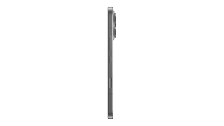 Right side view Honor 600 Pro phone showing the control buttons Right side view Honor 600 Pro phone showing the control buttons