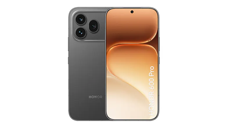 Front and back view of the smartphone side by side Front and back view of the smartphone side by side