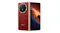 Rear view of the smartphone highlighting partially folded inner display screen Rear view of the smartphone highlighting partially folded inner display screen