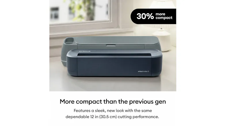 Feature graphic with text ‘30% more compact than the previous gen’ Feature graphic with text ‘30% more compact than the previous gen’