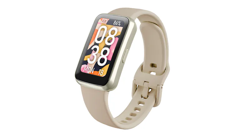 Ryze Elevate (Gen 2) SmartWatch with a cream case and cream band shown at an angle Ryze Elevate (Gen 2) SmartWatch with a cream case and cream band shown at an angle
