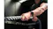 Close-up of the smartwatch on a wrist during a battle rope workout Close-up of the smartwatch on a wrist during a battle rope workout